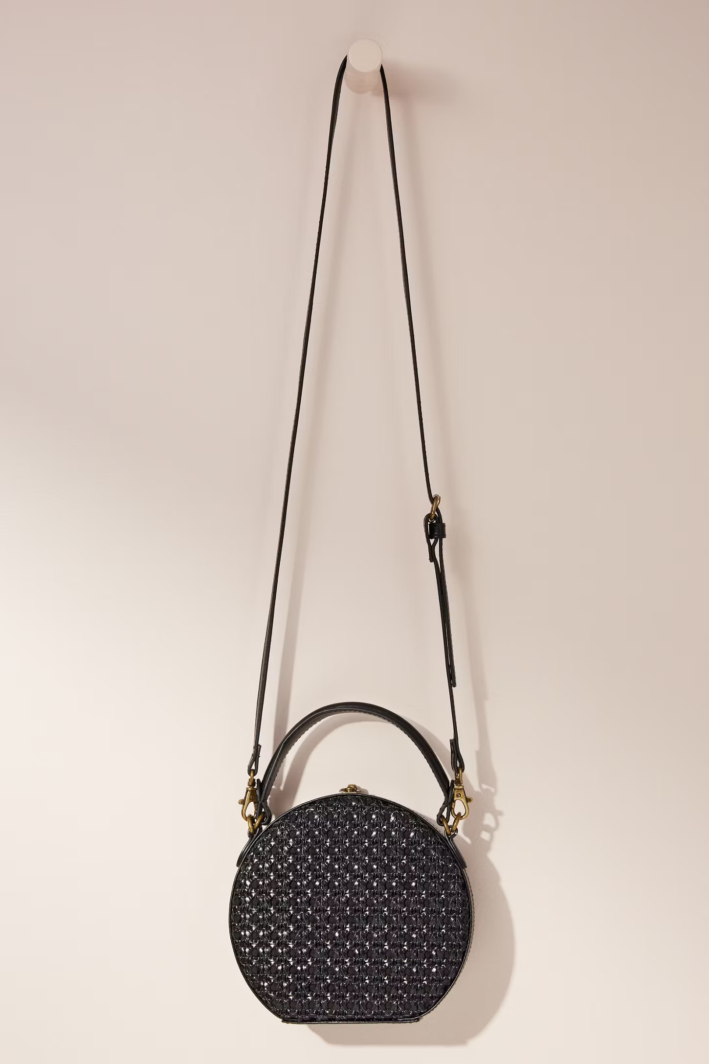 Serena Woven Circle Bag | Anthropologie (US)