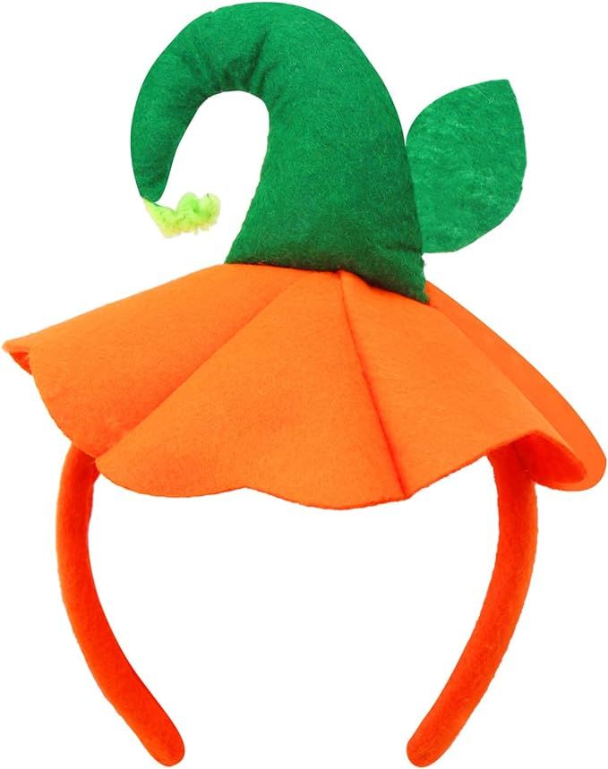 Halloween Pumpkin Headband Halloween Costume Pumpkin Headwear | Amazon (US)