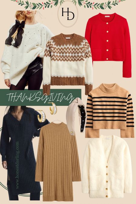 Thanksgiving outfits // sweater dresses // sweaters // Fall outfits // comfy outfits 

#LTKSeasonal #LTKHoliday #LTKCyberWeek