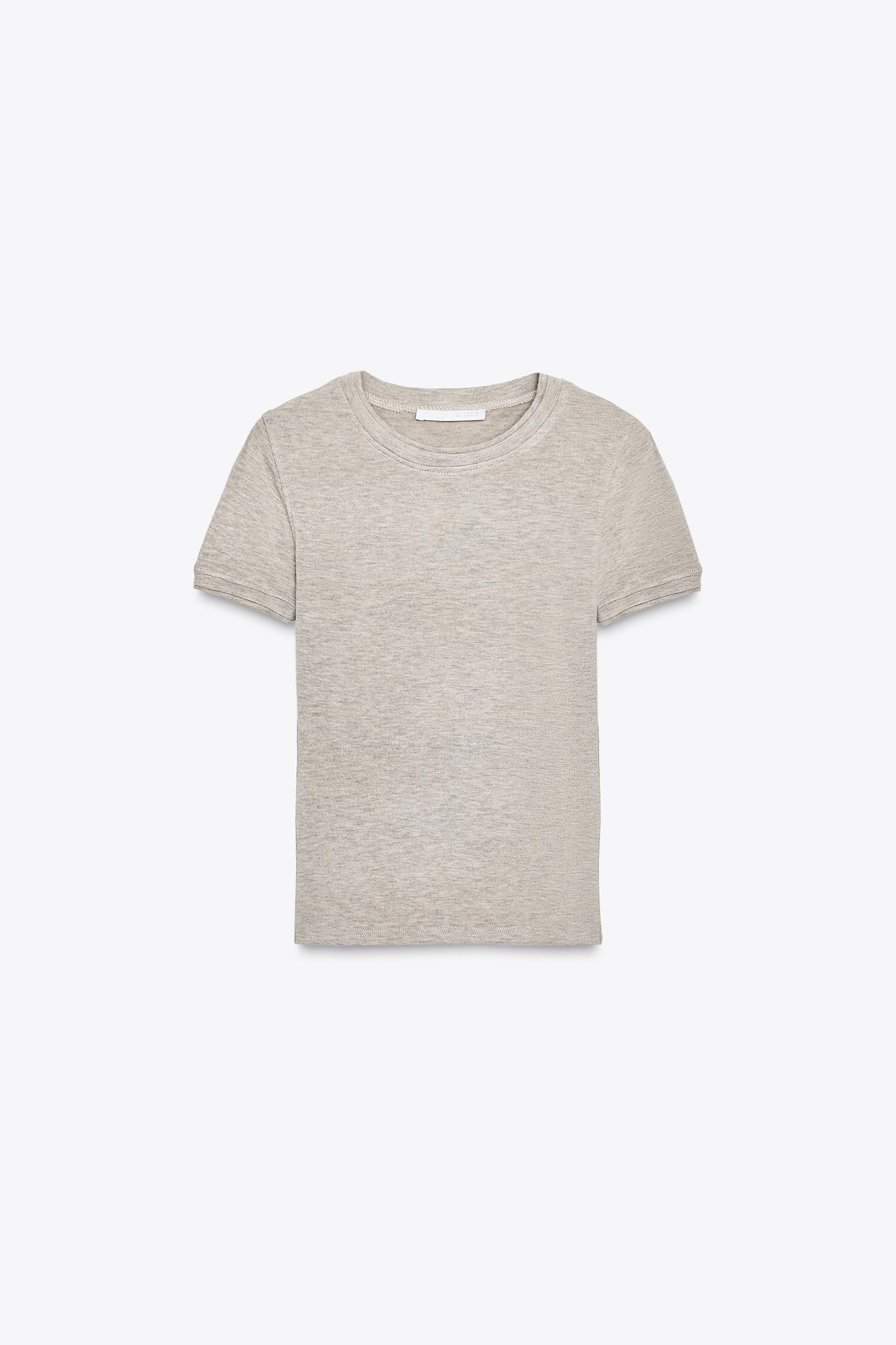 SOFT SHORT SLEEVE T-SHIRT | Zara US