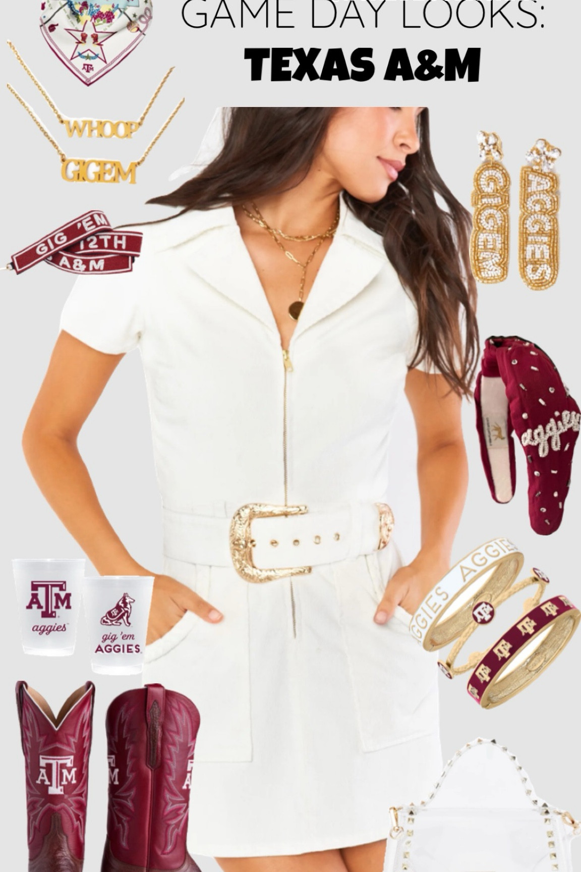 Gig ‘Em Aggies!  Texas A&M game day outfits!! 👍🏻 #texasa&m #aggies #aggiegameday #gameday #texas #a&m #gigem #aggiemom #LTKGiftGuide #12thman #aggiegameday #tamu #SECgameday #bootsoutfit #gamedatoutfit #tailgateoutfit #collegegameday2024 #gamedaybuttons #falloutfitinspo #gameday #ootd #outfitideas #tailgateoutfit #bootsoutfit #amazongameday

#LTKSeasonal #LTKU #LTKStyleTip