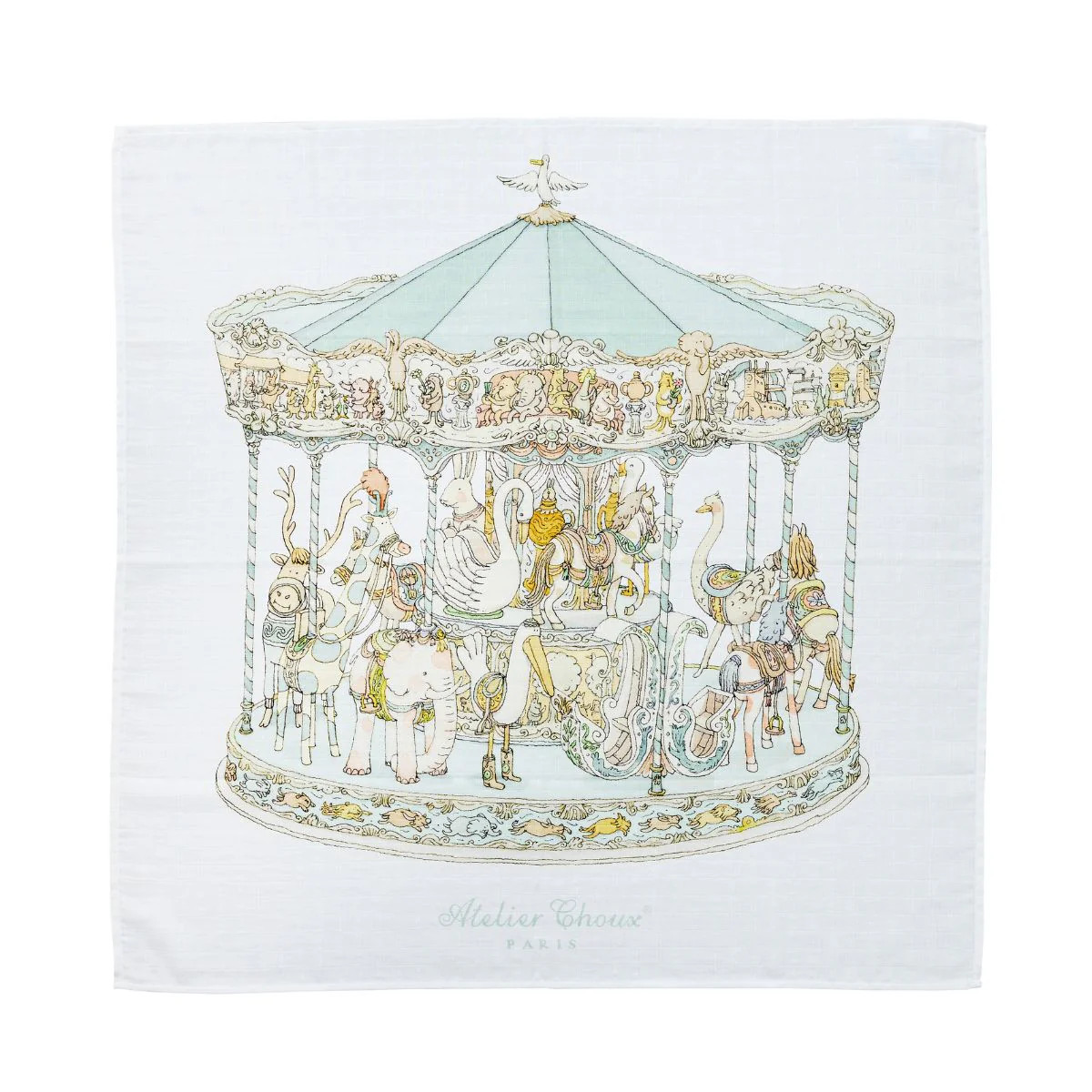 Atelier Choux Carré – Green Carousel | Caitlin Wilson Design