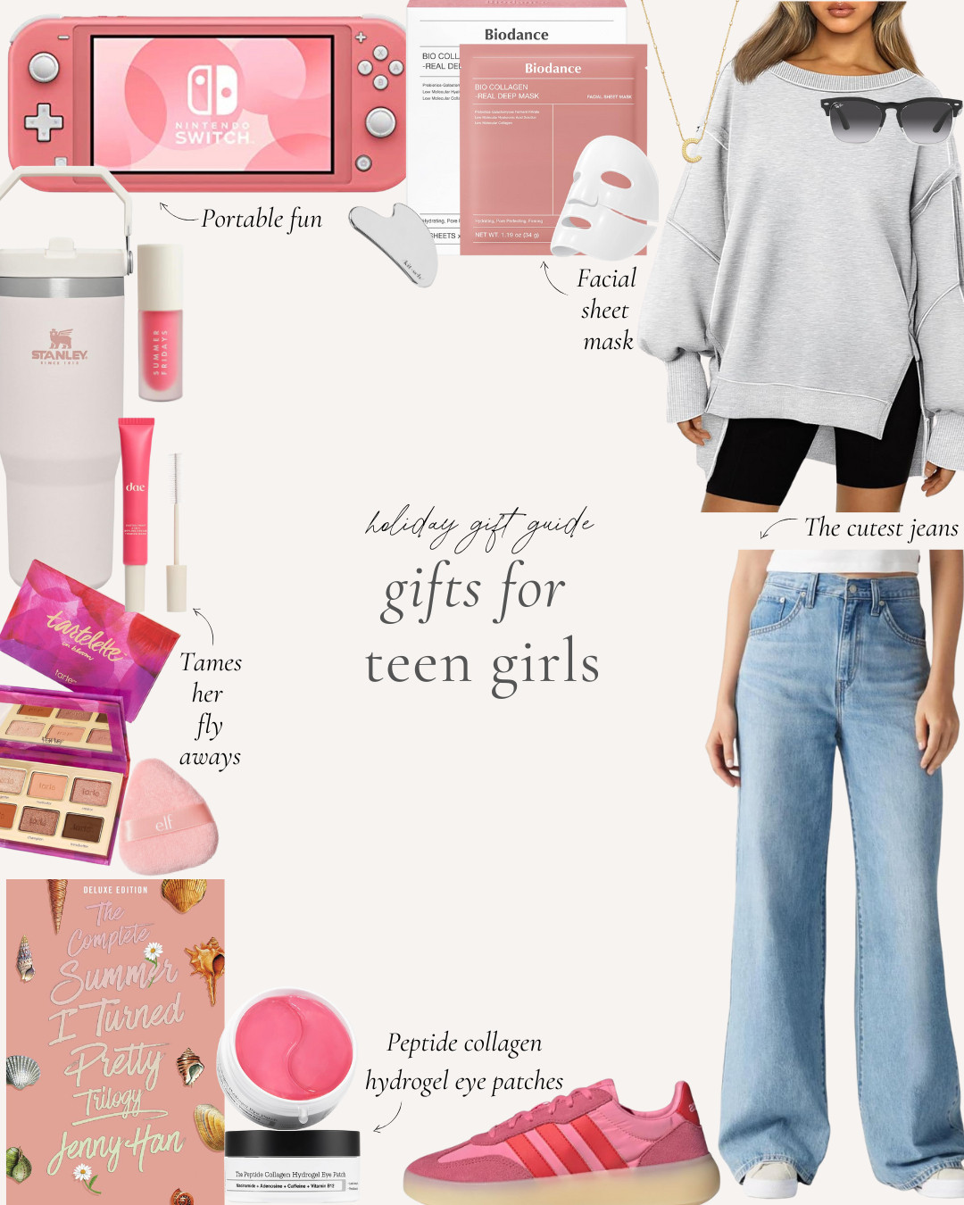 I’ve been loving these gifts for teen girls. They’re fun, thoughtful, and perfect for surprising them this holiday season. 

 

#LTKGiftGuide #LTKStyleTip #LTKBeauty
