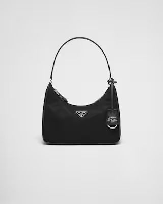 Black Prada Re-edition 2005 Re-nylon Mini Bag | PRADA | Prada Spa US