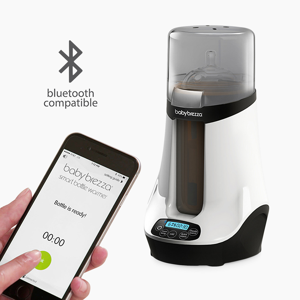 Safe & Smart Bluetooth Connected Bottle Warmer | Babylist