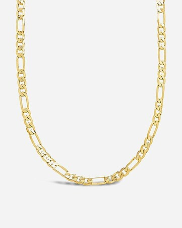 sterling forever figaro chain necklace | Express