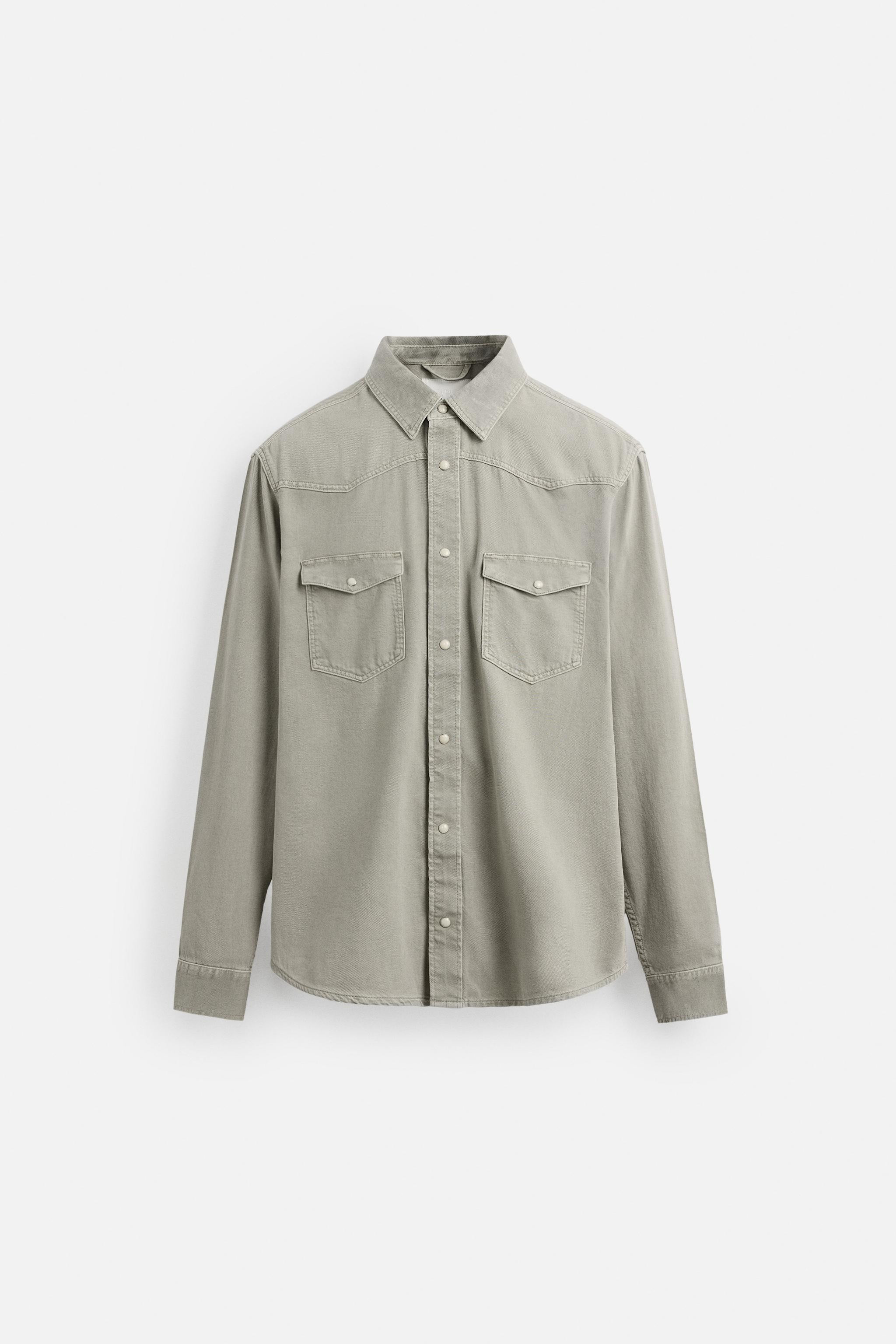 DENIM WESTERN SHIRT | Zara US
