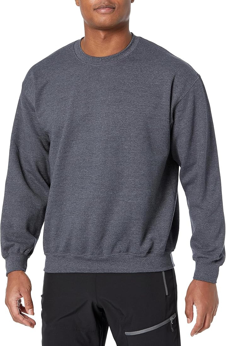 Gildan Fleece Crewneck Sweatshirt, Style G18000, Multipack | Amazon (US)