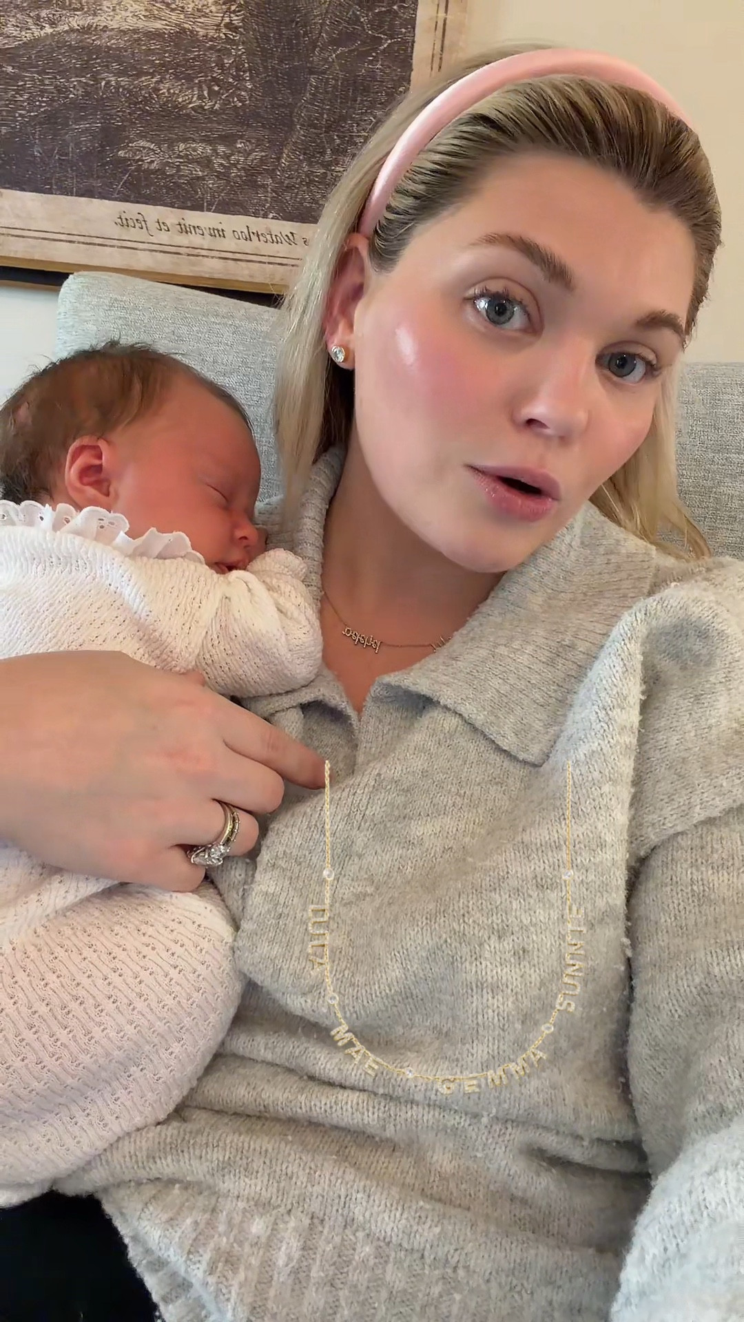 push present / diamond name necklace 

#LTKSaleAlert #LTKBaby #LTKBump