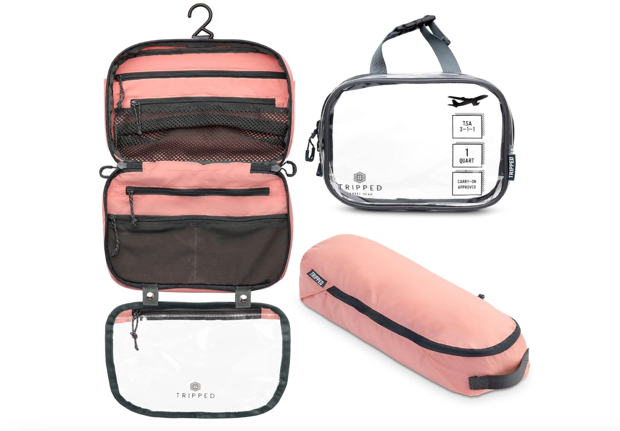 This toiletry bag kit makes a great holiday gift for the traveler in your life. And it’s under $40! It comes in more colors. #trippedtravelgear 

#LTKTravel #LTKFindsUnder50 #LTKGiftGuide