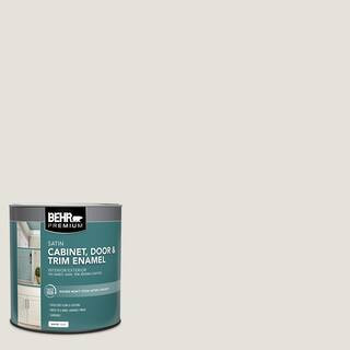 1 qt. #PPU18-08 Painters White Satin Enamel Interior/Exterior Cabinet, Door & Trim Paint | The Home Depot