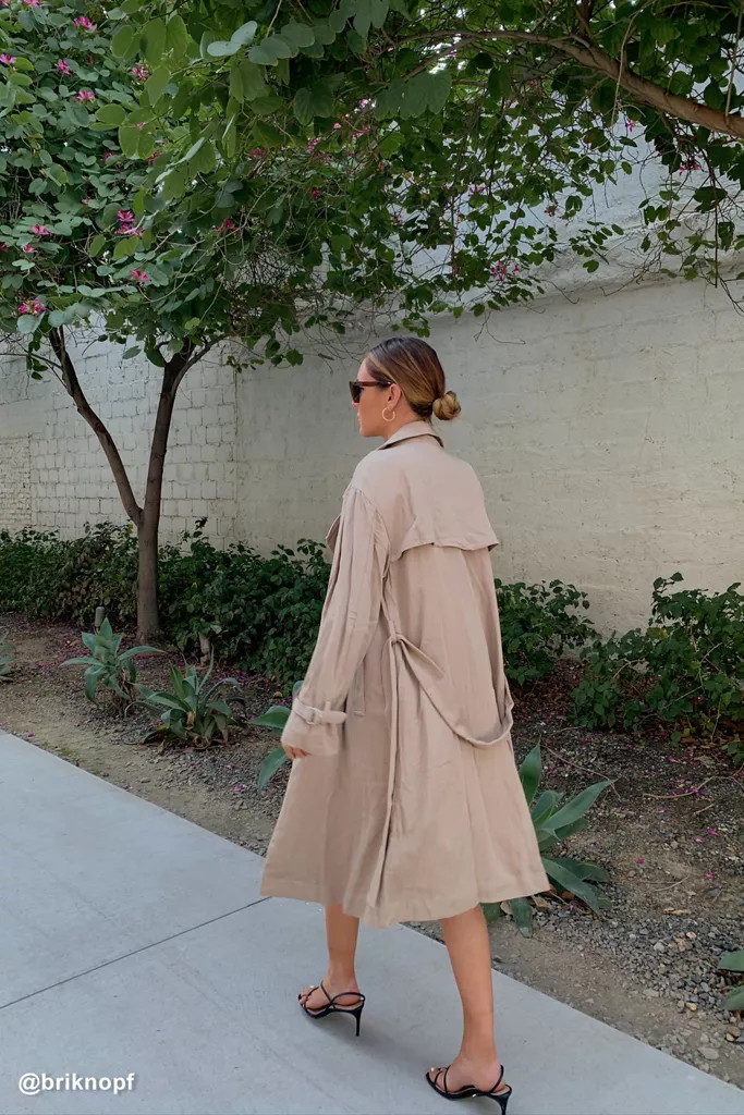 UO Jasper Tencel Trench Coat | Urban Outfitters (US and RoW)