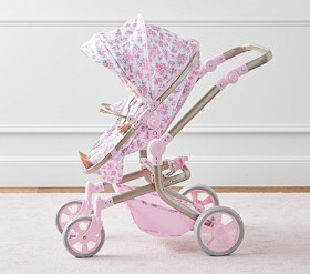 LoveShackFancy Antoinette Floral Convertible 3-In-1 Doll Stroller | Pottery Barn Kids