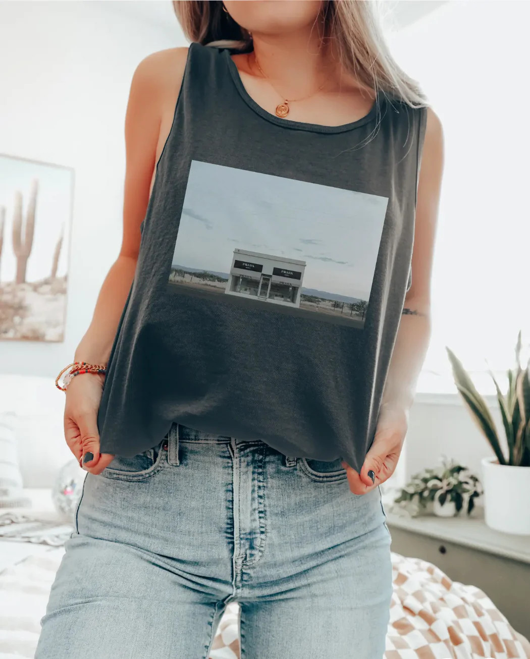 NEW!! Iconic "Marfa" Comfort Color Tank | Glitzy Bella