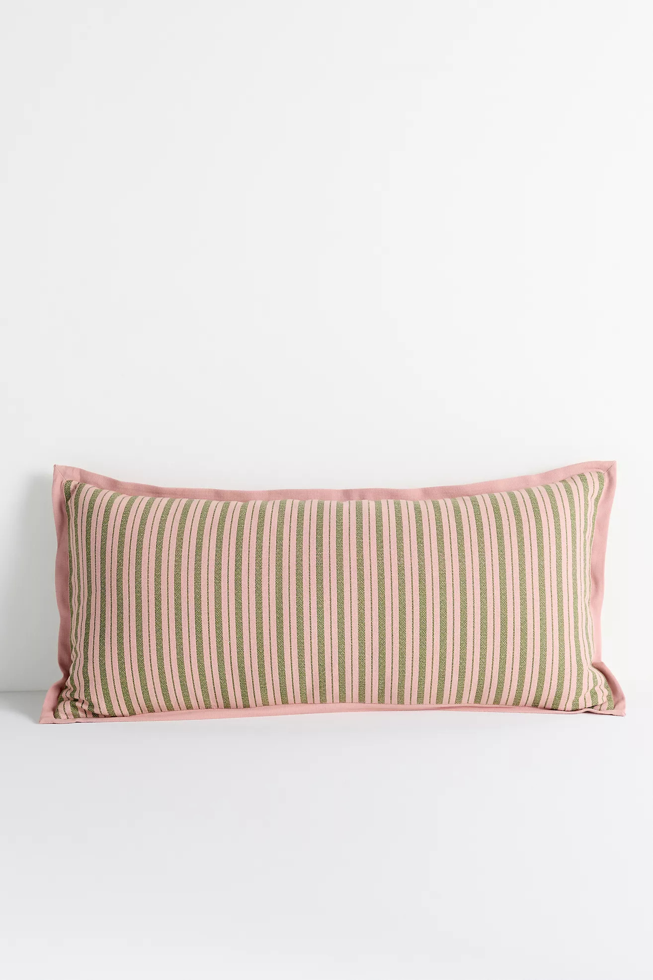 Emmett Cotton Printed Stripe Pillow | Anthropologie (US)