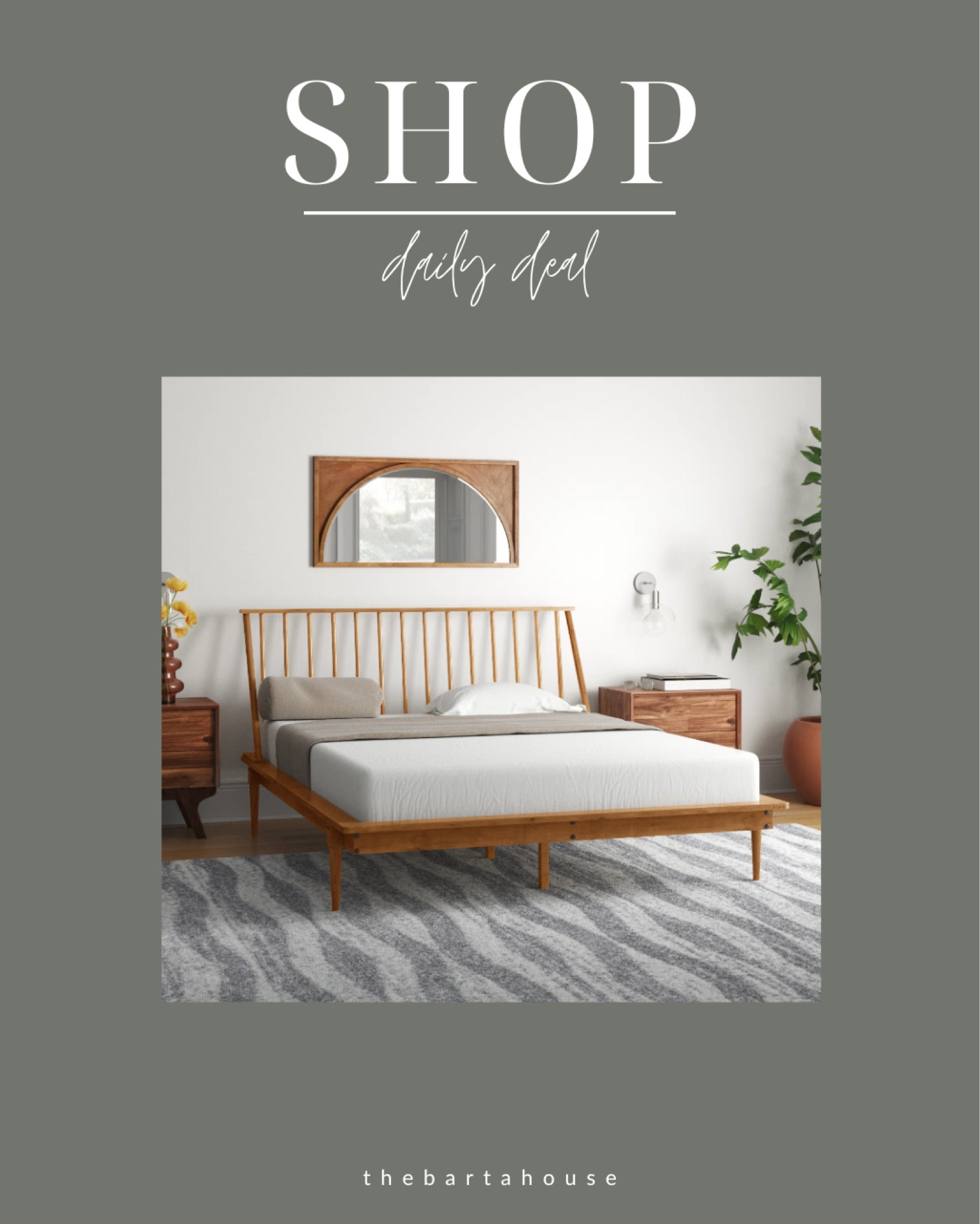 Spindle bed for a great price! 

#LTKHome #LTKSaleAlert #LTKFallSale