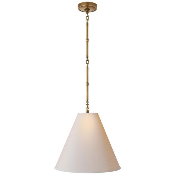 Visual Comfort Signature Collection Thomas O'Brien Goodman 15 Inch Large Pendant | 1800 Lighting