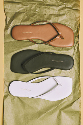 By Anthropologie Square-Toe Thongs | Anthropologie (US)