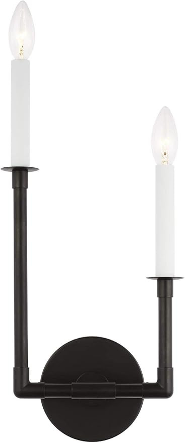 CW1102AI Generation Lighting CW1102 Bayview 2 Light 18" Tall Bathroom Sconce - Left Orientation | Amazon (US)