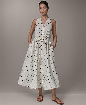 Donna Karan WeekendWomen's Button-Front Midi Dress | Macy's