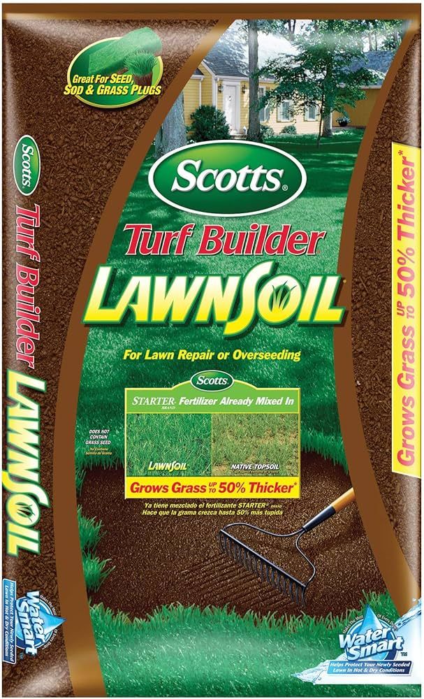 Scotts 79551750 Turf Builder LawnSoil, 1 cu. ft. | Amazon (US)