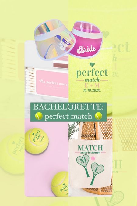 The Perfect Match Bachelorette Party 🩷💚

#LTKparties #LTKwedding #LTKtravel