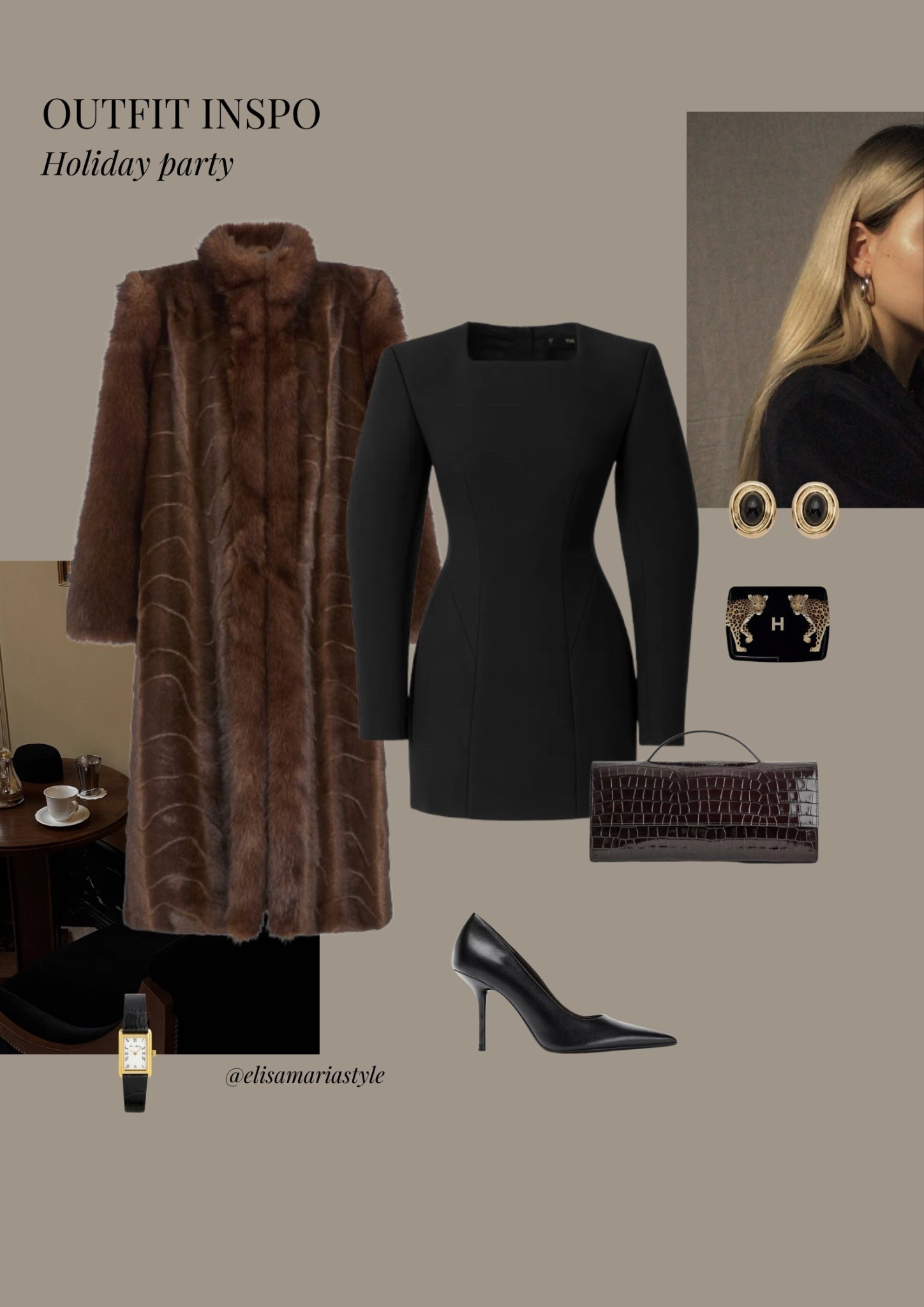 Blazer dress holiday party outfit idea ✨

#LTKdatenight #LTKfestive #LTKpartywear