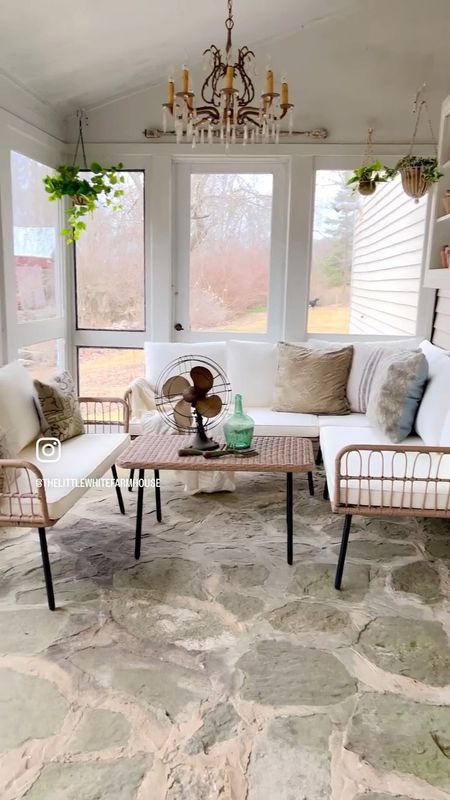 A little spring patio refresh. Loving this rattan set from YITAHOME 

#LTKfamily #LTKhome #LTKSeasonal