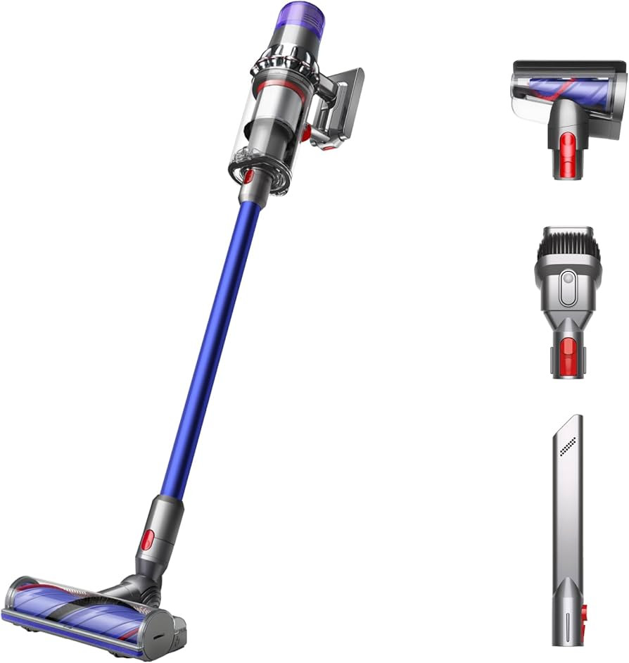 Dyson V11 Cordless Stick Vacuum, Large, Nickel/Blue | Amazon (US)