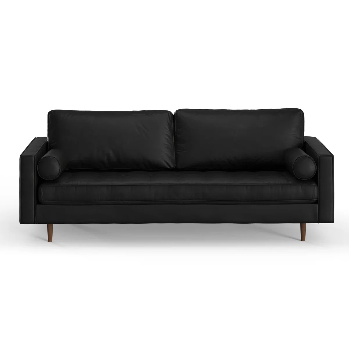 Geo 84" Vegan Leather Sofa | Wayfair North America