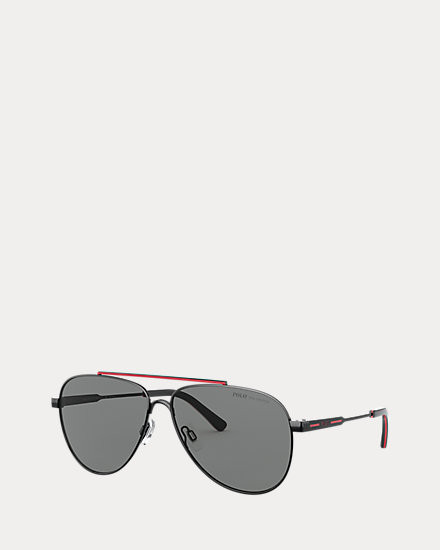 Striped Pilot Sunglasses | Ralph Lauren (UK)