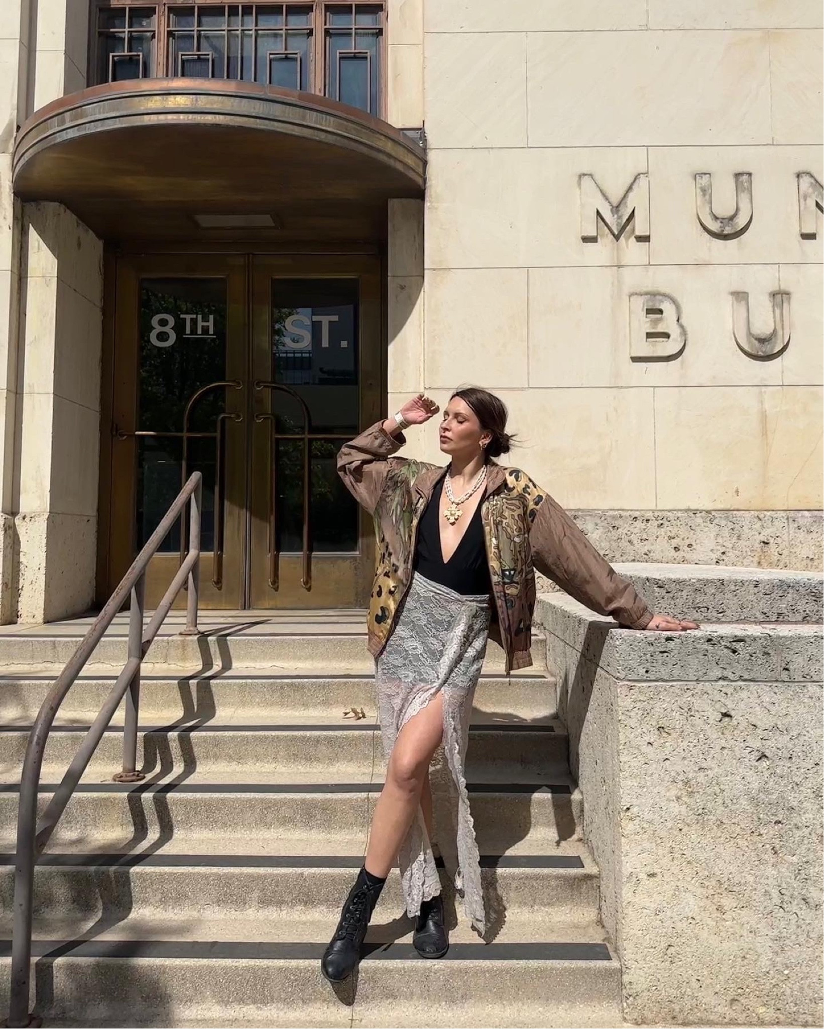 A little festival fashion inspo for you! I wore this to SXSW but I would totally wear it to Coachella or Lollapalooza. Check out my last post for similar jackets to this vintage silk one I’m wearing!

#LTKFind #LTKunder50 #LTKunder100