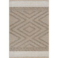 Livabliss Sarasota SSO-2300 Machine Woven Rug, Polypropylene 100% in Beige, Size: 7'7" x 10' by DecoratorsBest | DecoratorsBest