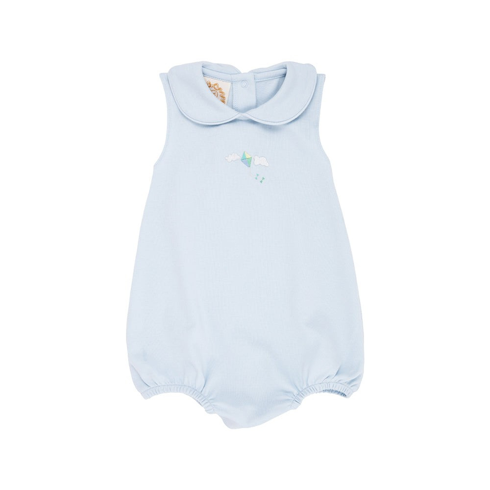 Biltmore Bubble - Buckhead Blue with Kite & Cloud Embroidery | The Beaufort Bonnet Company