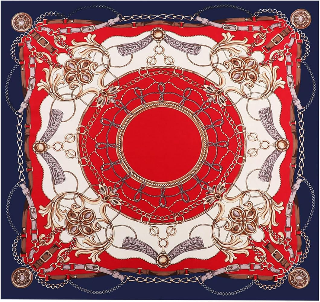 Silk Like Scarf,Head Scarves for Women,Stain Square Scarf for Hair Wrapping 35“X35” | Amazon (US)