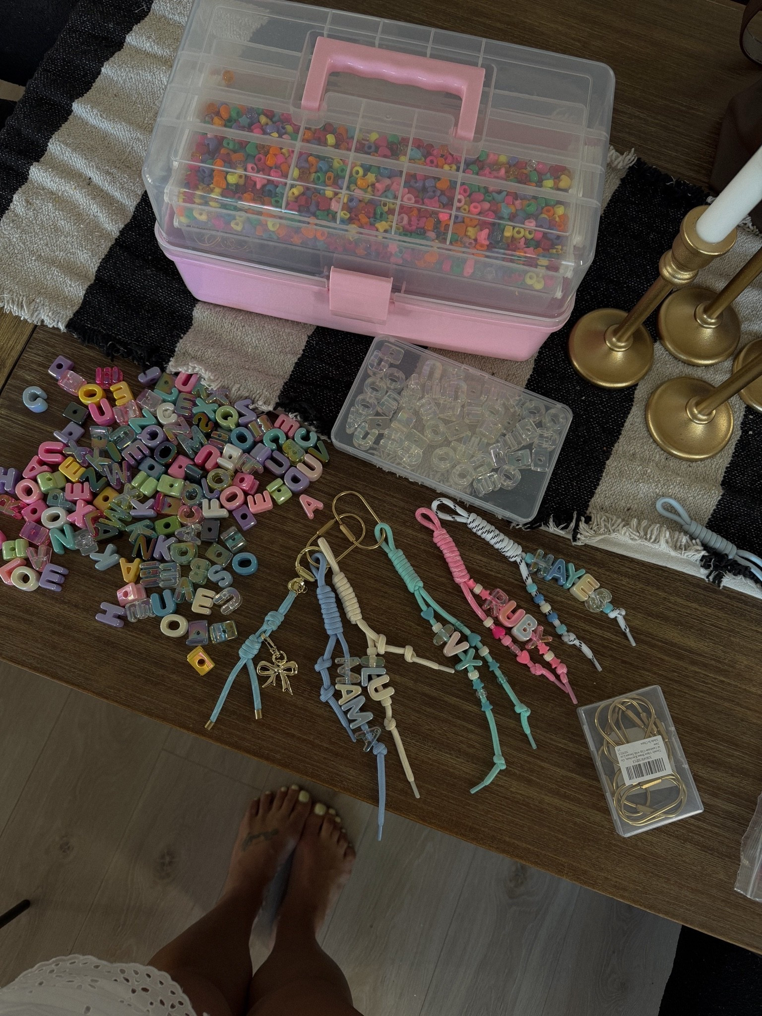 Made the cutest keychains! Linked everything I used below ✨