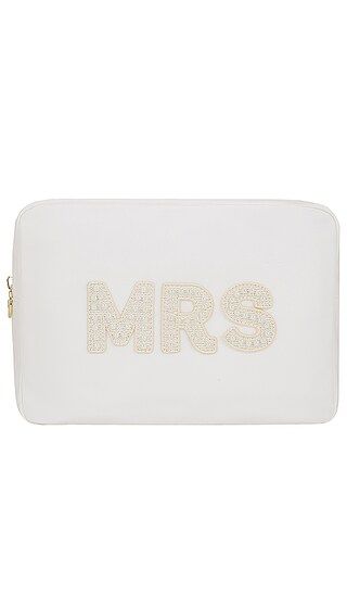 Stoney Clover Lane Mrs Large Pouch in Blanc. | Revolve Clothing (Global)