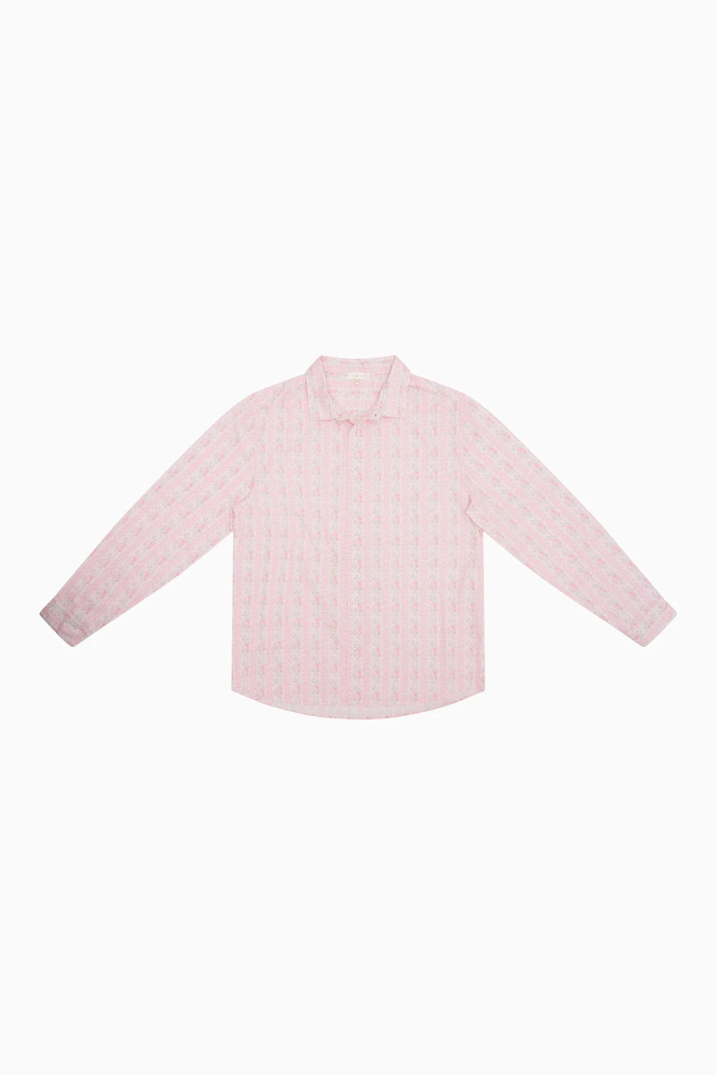 Hudley Heirloom Print Unisex Shirt | LoveShackFancy