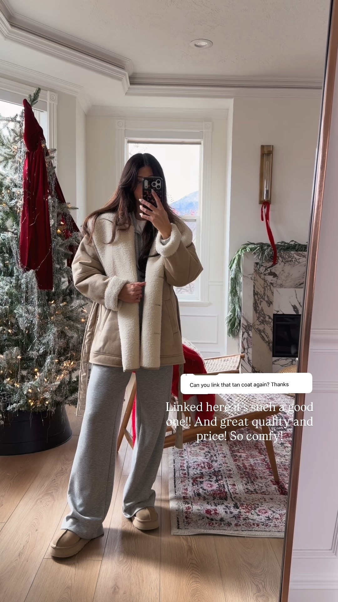 This matching set is a fav! I have the size xs and same in coat xs! Both tts! 

#LTKFindsUnder100 #LTKootd