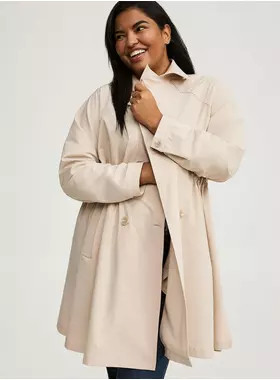 Lightweight Trench Coat | Torrid (US & Canada)