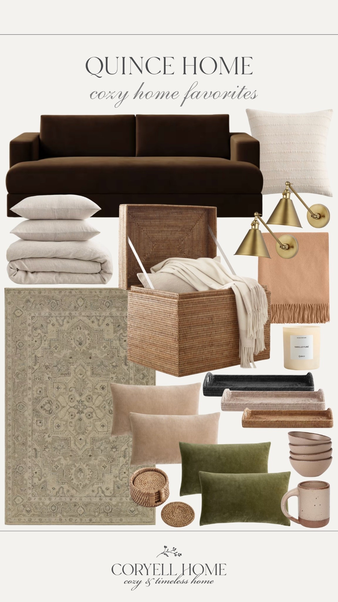 Quince home 🤎 Cozy favorites for spring in our neutral home. 

#LTKHome