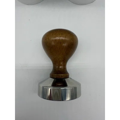 European Gift Espresso-Hand-Tampers, 52 mm, Wood | Wayfair North America