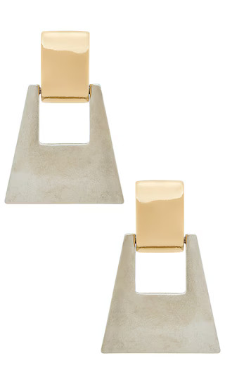 Mezi Earrings in Gold & Silver | Revolve Clothing (Global)