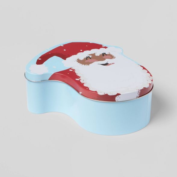 Figural Santa Cookie Tin - Threshold™ | Target