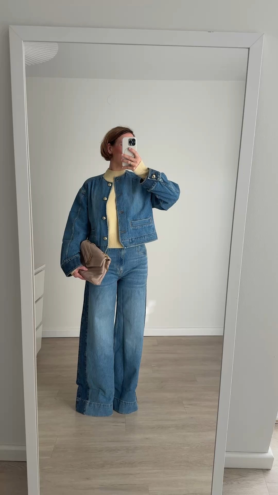 Denim on Denim mit der Trendfarbe gelb
- ich liebe ja Wide Leg Jeans!!

#LTKdeutschland #LTKstyletip #LTKspring