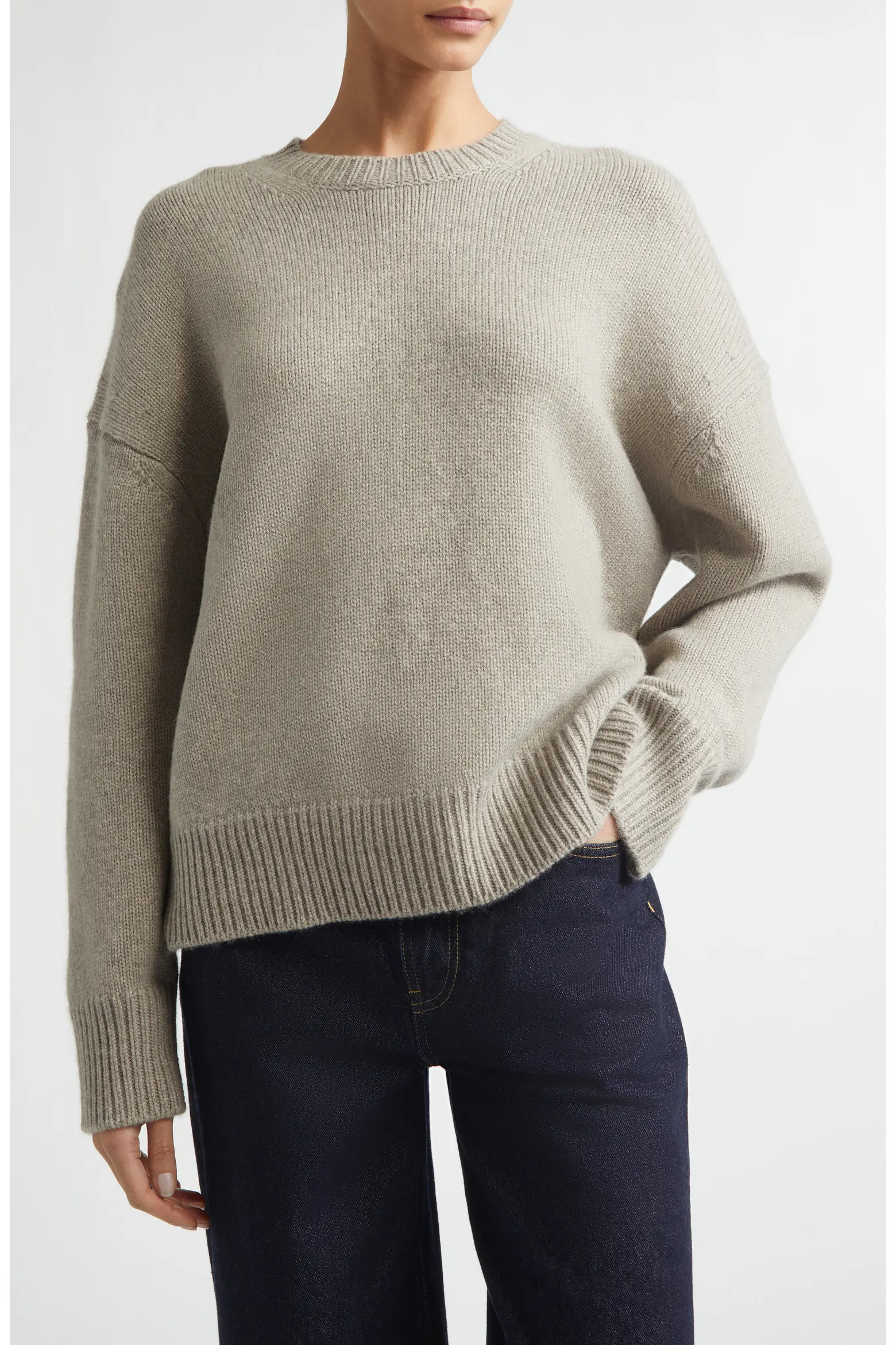 Pia Oversize Cashmere Crewneck Sweater (Women) | Nordstrom | Nordstrom