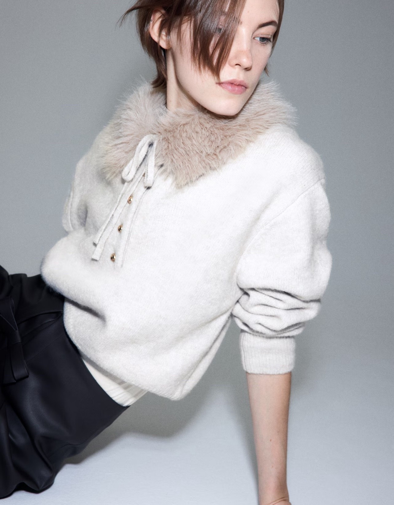 SWEATER WITH COLLAR

#LTKFindsUnder50 #LTKHoliday