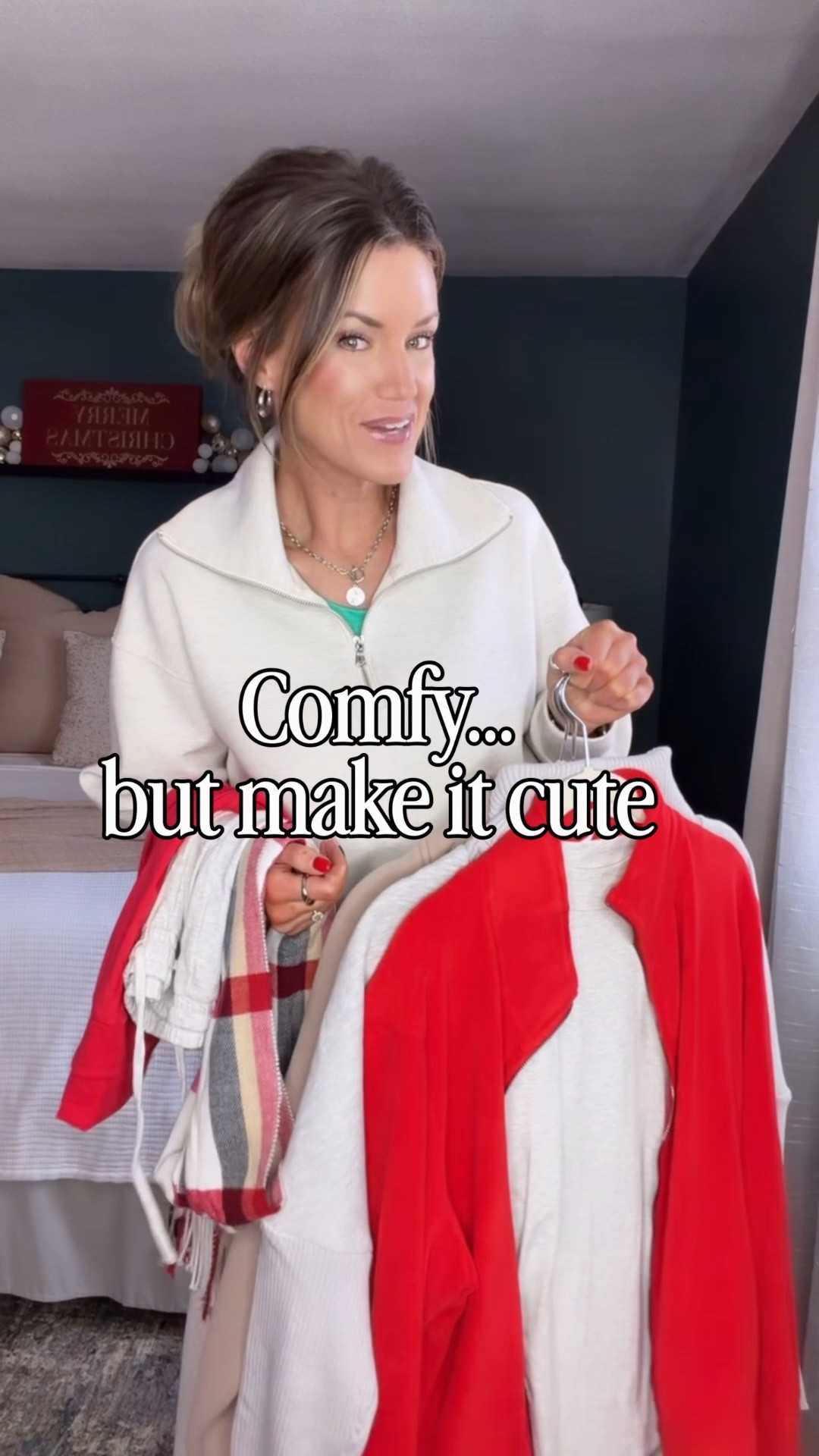 Comfy, cute and a bit festive. Amazon finds I’m loving  

#LTKHoliday #LTKSeasonal