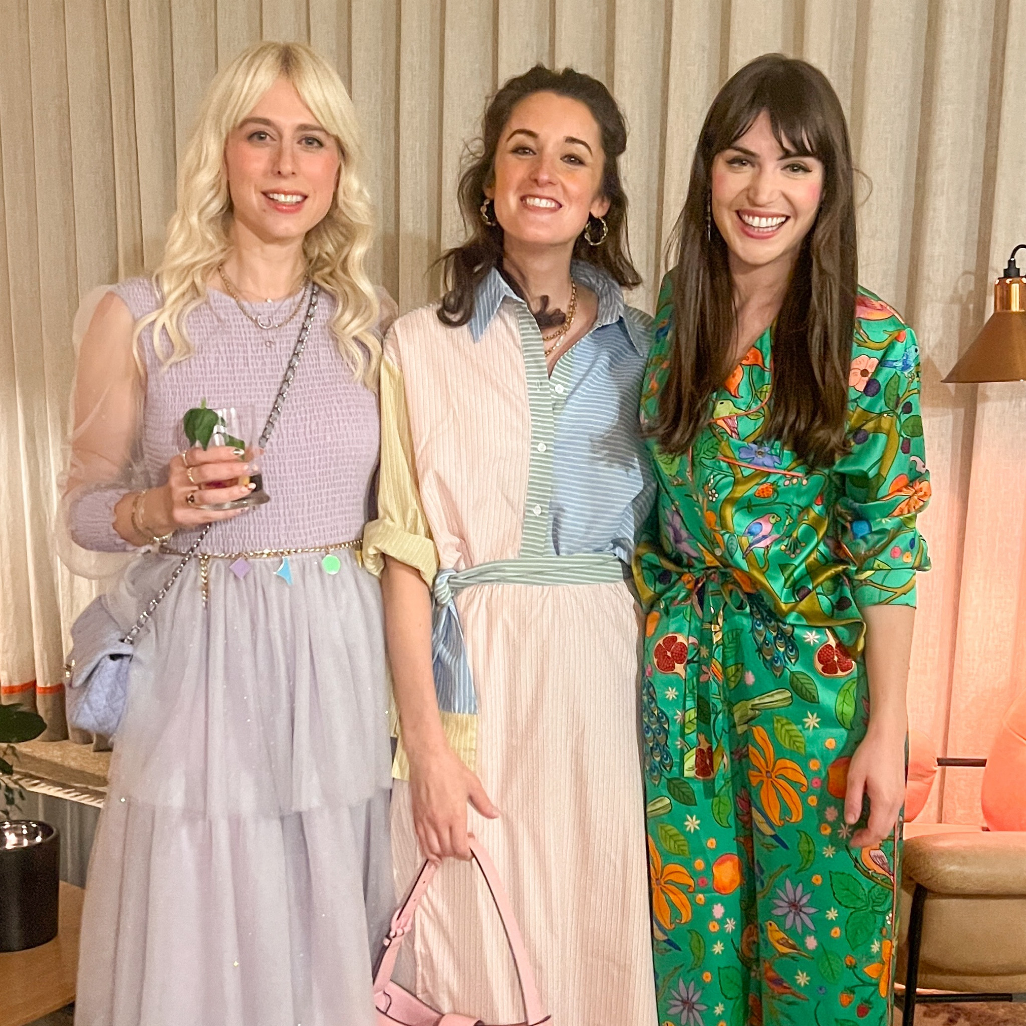 Joyful pyjamas designed by Olivia Rubin and Karen Mabon (pictured) plus the coolest co-ord, based on men's shirts and made from TENCEL fibres 

#LTKuk #LTKautumn #LTKstyletip