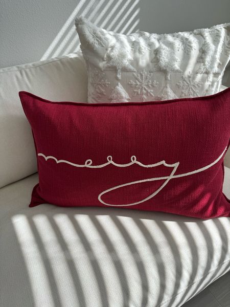 The coziest Christmas pillows and throw blanket 

#LTKHoliday #LTKSeasonal #LTKhome